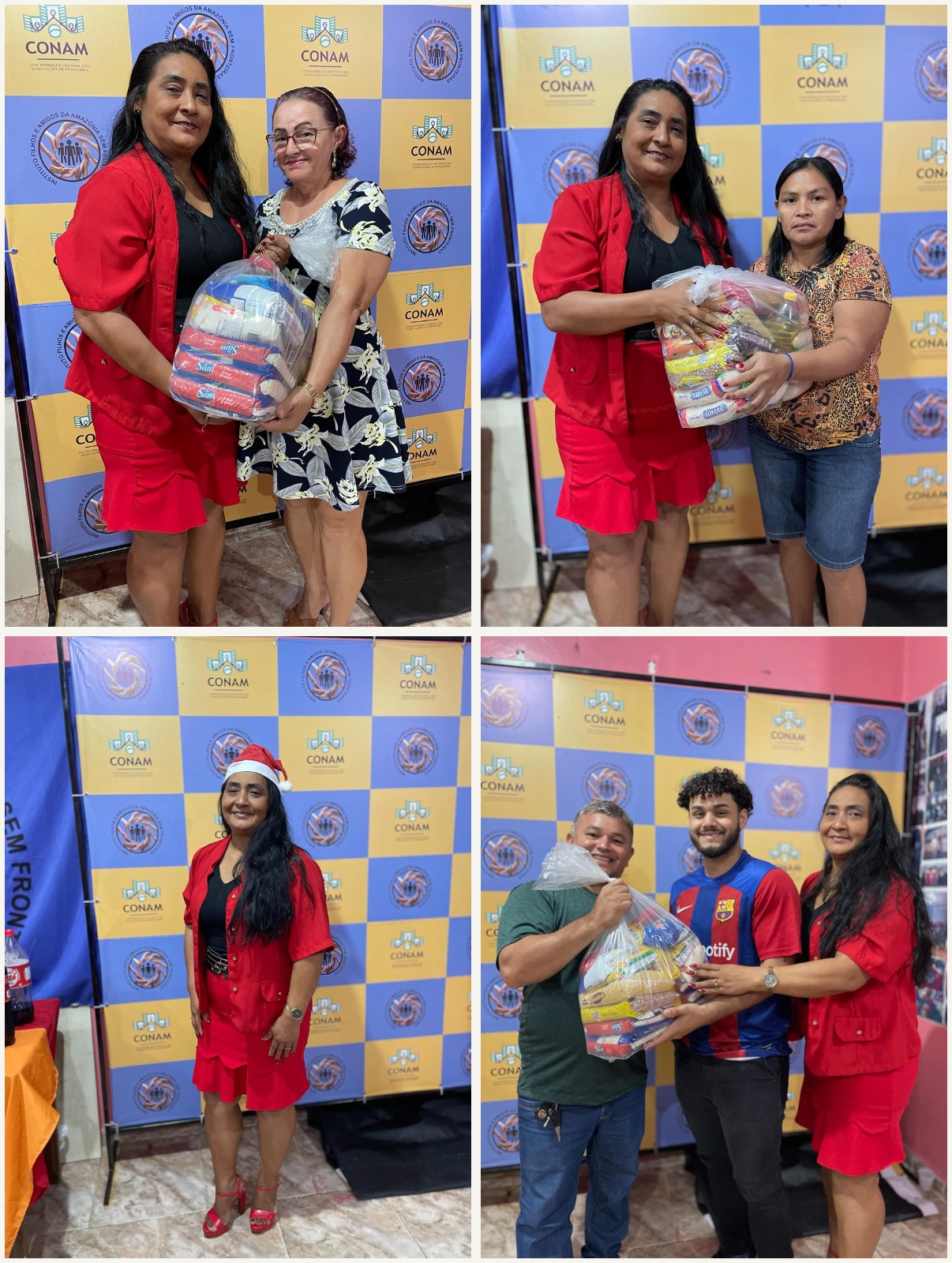 Natal solidário: IFAAMSF realiza ação com doação de cestas básicas